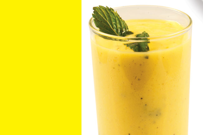 mango mint lassi