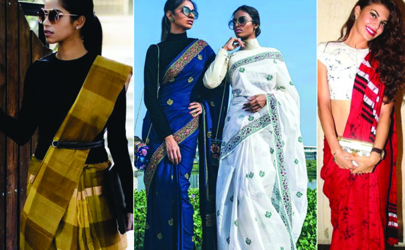 സാരിയ്ക്കൊരു എക്സ്ക്ലുസീവ് ടോപ്പ്