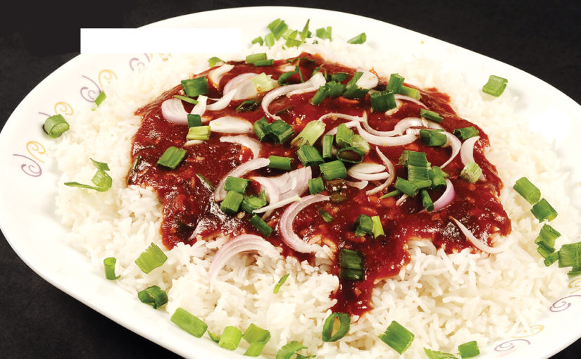 ബേണ്‍ഡ് ഗാർലിക് റൈസ്