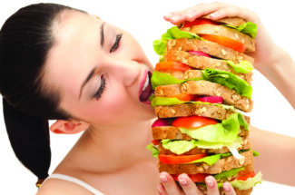 overeating, food affects fertility