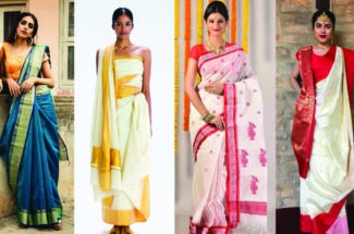 sari draping styles