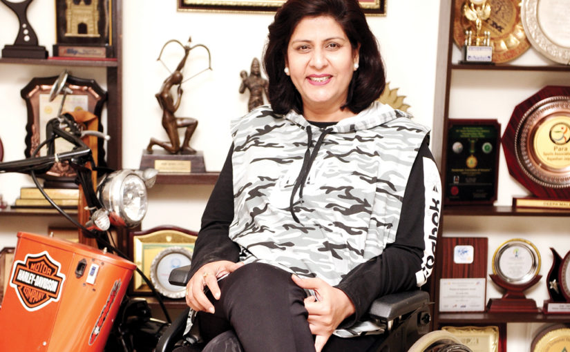 ദീപ മാലിക് പാരാലിംപിക് അത്‍ലറ്റ്