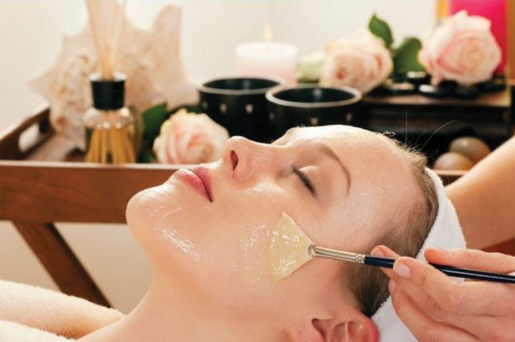 wine facial, facial