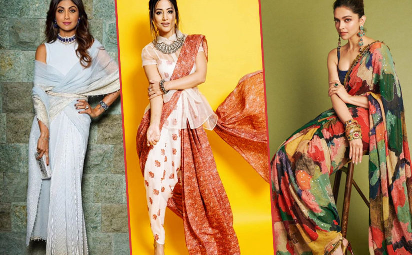 Festival Special: സാരിയിൽ പുതിയ ഫാഷൻ