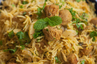 soya biryani