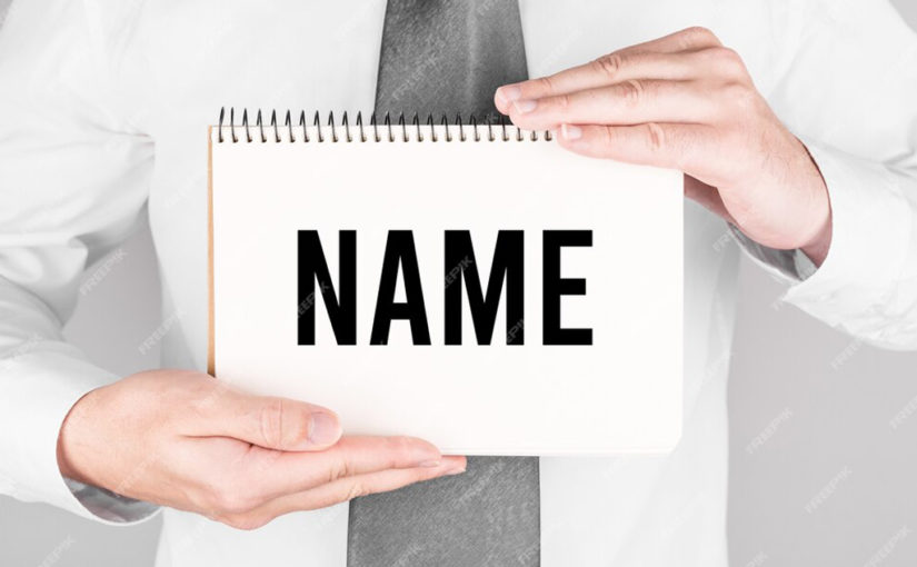 പേടിക്കേണ്ട പേര് മാറ്റാം