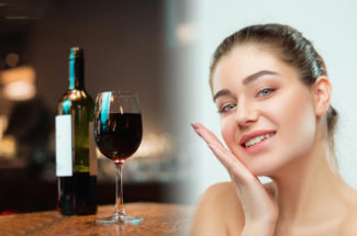 beauty- wine facial