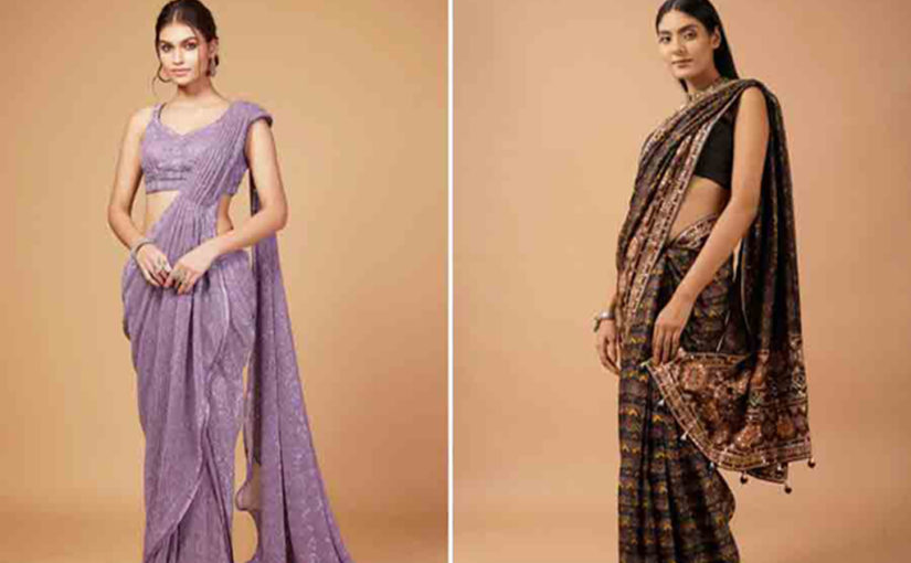 സാരിക്ക് നൽകാം മോഡേൺ ടച്ച്