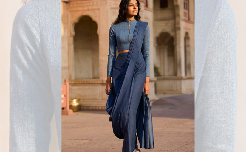 ദേ ഡെനിം സാരീ…